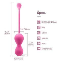 Magic Motion Smart Kegel Master Balls Pink-thumb-1