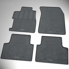 Cik - ΠΑΤΑΚΙΑ ΑΥΤΟΚΙΝΗΤΟΥ ΑΠΟ ΛΑΣΤΙΧΟ ΓΙΑ RENAULT CLIO 2005-2011 / MODUS 2005-2011 ΣΕ ΜΑΥΡΟ ΧΡΩΜΑ ΜΕ ΚΟΥΜΠΩΜΑΤΑ - 4 ΤΕΜ. (RM.RE.0001/CK)