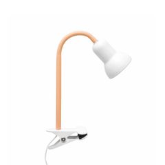Παιδικό Eπιτραπέζιο Φωτιστικό Μονόφωτο 1 x E27 IP20 Πορτοκαλί & Λευκό Πλαστικό - Μ11 x Π9 x Υ35cm
