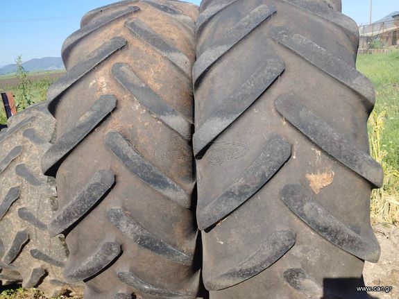 620/70R42 MICHELIN ΧΩΡΙΣ ΑΝΟΙΓΜΑΤΑ ΖΕΥΓΑΡΙ ΜΕΤΑΧΕΙΡΙΣΜΕΝΑ ΕΛΑΣΤΙΚΑ ΤΡΑΚΤΕΡ