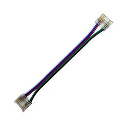 Ενωτικός σύνδεσμος με καλώδιο για ταινία led cob rgbw 12mm