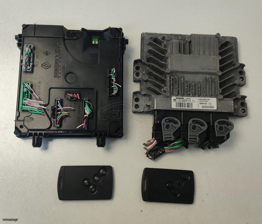 ΣΕΤ IMMOBILIZER RENAULT LAGUNA II (S122326133A, 8200882381, 8200726923, 284B10049R,