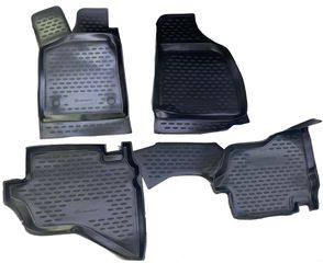 ΠΑΤΑΚΙΑ ΣΕ ΣΚΑΦΗ TPE ΛΑΣΤΙΧΟ ΓΙΑ FORD RANGER 2007-2011  ΣΕ ΜΑΥΡΟ ΧΡΩΜΑ NOVLINE - 4 ΤΕΜ.