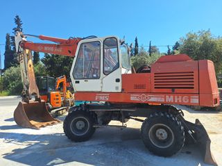 Εκσκαφέας Με Λάστιχα O & K 1990 MH6 PMS