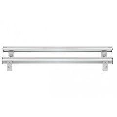 ΒΑΣΕΙΣ ΣΤΗΡΙΞΗΣ ΑΛΟΥΜΙΝΙΟΥ TBR FIXING PROFILE KIT XL 146,6 cm ΣΕ ΑΣΗΜΙ ΧΡΩΜΑ ΜΕ ΥΠΟΔΟΧΕΣ T-SYSTEM ΓΙΑ ΜΠΑΡΕΣ TBR ΚΑΡΟΤΣΑΣ ΣΕ PICKUP ΚΑΙ ΑΓΡΟΤΙΚΑ ΟΧΗΜΑΤΑ MENABO - 2 ΤΕΜ.