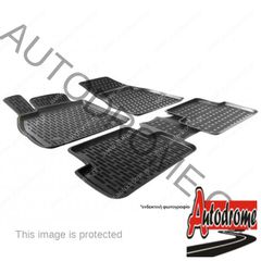ΠΑΤΑΚΙΑ ΓΙΑ HONDA CIVIC VIII 4D SEDAN 2006-2012 ΛΑΣΤΙΧΟ ΣΚΑΦΑΚΙΑ ΜΑΥΡA PERFLEX -4 ΤΕΜ.