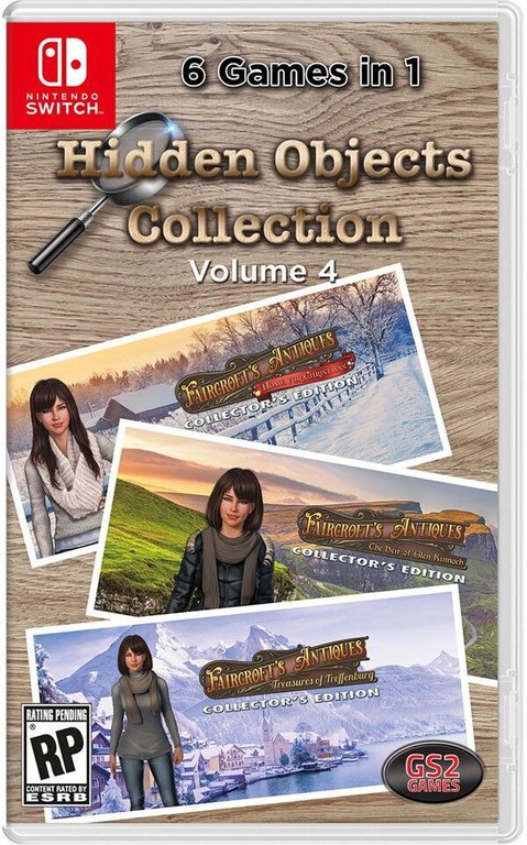 Hidden Objects Collection Volume 4 (Import) / Nintendo Switch