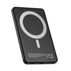 Μαγνητικός, Φορητός Φορτιστής - Power bank Mag Power 5000 της σειράς Optiline για Ασύρματη και Ενσύρματη φόρτιση συσκευών με θύρα USB Type C 15W και MagSafe τεχνολογία