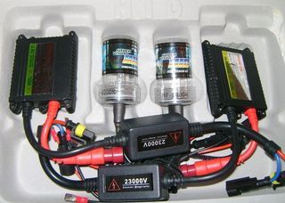 Φώτα XENON Η4 Αυτοκινήτου 35Watt – Πλήρες Kit H.I.D. 6000K