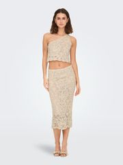 Only Alberte Mid Waist Long Skirt 15344887