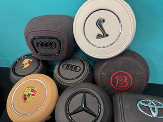 Καπάκια τιμονιού Audi, Mercedes, BMW, VW, Porsche, Brabus, Toyota, Ford Custom