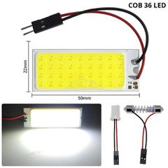 LED Πλακέτα Cob 36 με αντάπτορες white....SoundStreet....