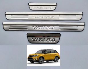 ΣΕΤ 4Χ ΝΙΚΕΛ ΔΙΑΚΟΣΜΗΤΙΚΑ-ΠΡΟΣΤΑΤΕΥΤΙΚΑ ΜΑΡΣΙΠΙΕ ΠΟΡΤΩΝ "ΑΝΟΞΕΙΔΩΤΟ" ΓΙΑ SUZUKI VITARA (2015+)