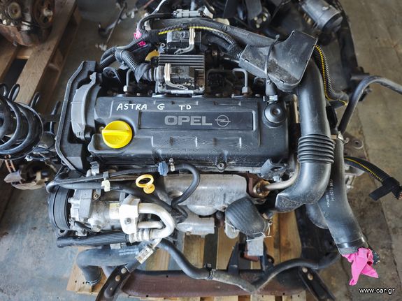 OPEL ASTRA G 1.7TD - Y17DT - '98-'04 * ΚΙΝΗΤΗΡΑΣ ΜΕ ΛΙΓΑ ΧΙΛΙΟΜΕΤΡΑ! *ΑΝΤΑΛΛΑΚΤΙΚΑ SUVparts - AUTOplace*