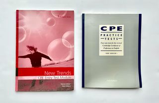 2 CPE Books: New Trends CPE Entry Test Module by Shannon Callahan + CPE Practice Tests by Mark Harrison