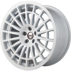 ΖΑΝΤΕΣ TECNOMAGNESIO INTEGRALE 8X17  PCD 4x98 &  5x98 ( MADE IN ITALY)  GUN METALLIC & GLOSSY WHITE-thumb-1
