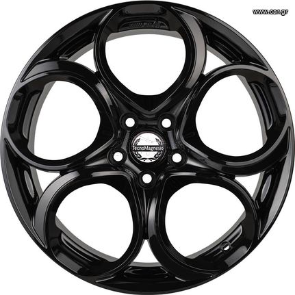 ΖΑΝΤΕΣ TECNOMAGNESIO JUNIOR 8X19'' GLOSSY BLACK ( MADE IN ITALY )