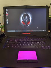 alienware 15" i7,gtx nvidia 970 3gb,240 ssd+1tb