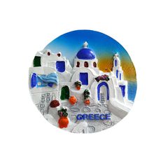 Tουριστικό μαγνητάκι Souvenir – Σετ 12pcs - Resin Magnet - Greece - 678234