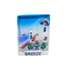 Tουριστικό μαγνητάκι Souvenir – Σετ 12pcs - Resin Magnet - Greece - 678013