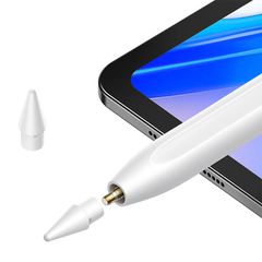 Baseus Ψηφιακή Γραφίδα Αφής Smooth Writing (Active) με Eνδείξεις LED (Λευκό)-thumb-4