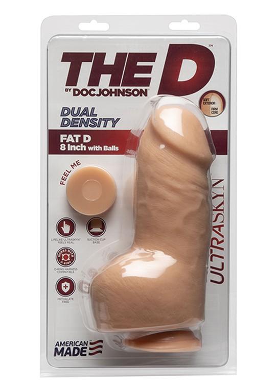 The D Fat D With Balls Vanilla 8in
