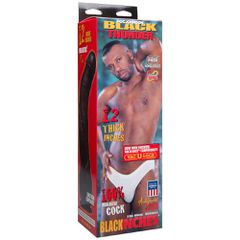 Black Thunder - Realistic Dildo - 12" / 30 cm