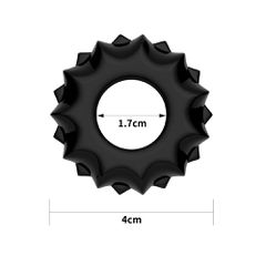 POWER PLUS Cockring 1 Black-thumb-2