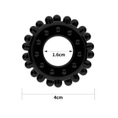 Lovetoy POWER PLUS Cockring Black-thumb-2