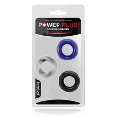 Power Plus Triple Donut Ring Set