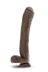 DR. SKIN MR. ED 13INCH DILDO CHOCOLATE