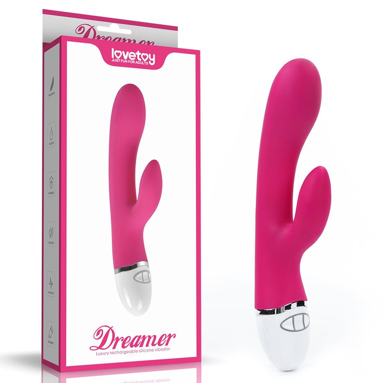 Lovetoy Dreamer Vibrator rose red