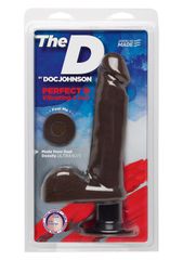 The Perfect D Vibrating 8 Inch Brown-thumb-1