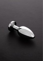 Jeweled Butt Plug PINK - Medium-thumb-1