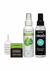 Vibrating Dual Density ULTRASKYNΒ™ Set - Vanilla-thumb-4