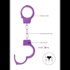 Beginner's Handcuffs - Purple-thumb-4