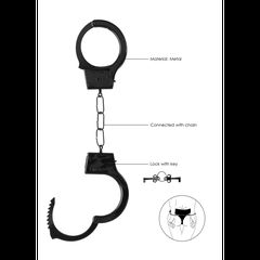 Beginner's Handcuffs - Black-thumb-3