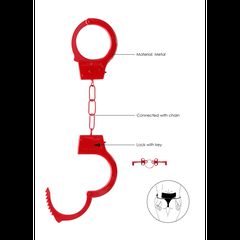 Beginner's Handcuffs - Red-thumb-4
