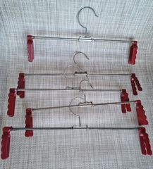 Κρεμάστρα για παντελόνι μεταλλική vintage 5τεμ.