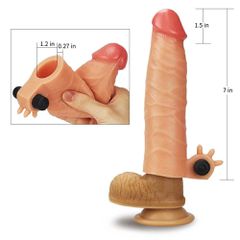 Lovetoy Vibrating Silicone Extender-thumb-2