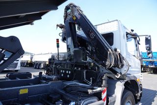 Ανατροπή + Γερανός Mercedes-Benz 2010 ATEGO 16.24 / 4X4 / Ανατρεπόμενο + HDS HIAB 111 BS-2 / Πιλότος / Περιστρεφόμενος / Χειροκί-thumb-9