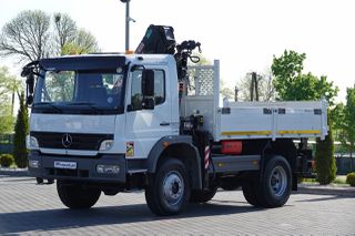 Ανατροπή + Γερανός Mercedes-Benz 2010 ATEGO 16.24 / 4X4 / Ανατρεπόμενο + HDS HIAB 111 BS-2 / Πιλότος / Περιστρεφόμενος / Χειροκί-thumb-10