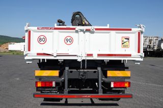 Ανατροπή + Γερανός Mercedes-Benz 2010 ATEGO 16.24 / 4X4 / Ανατρεπόμενο + HDS HIAB 111 BS-2 / Πιλότος / Περιστρεφόμενος / Χειροκί-thumb-11