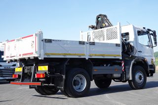 Ανατροπή + Γερανός Mercedes-Benz 2010 ATEGO 16.24 / 4X4 / Ανατρεπόμενο + HDS HIAB 111 BS-2 / Πιλότος / Περιστρεφόμενος / Χειροκί-thumb-12