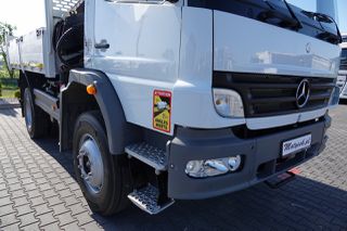 Ανατροπή + Γερανός Mercedes-Benz 2010 ATEGO 16.24 / 4X4 / Ανατρεπόμενο + HDS HIAB 111 BS-2 / Πιλότος / Περιστρεφόμενος / Χειροκί-thumb-15
