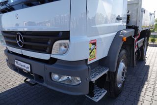 Ανατροπή + Γερανός Mercedes-Benz 2010 ATEGO 16.24 / 4X4 / Ανατρεπόμενο + HDS HIAB 111 BS-2 / Πιλότος / Περιστρεφόμενος / Χειροκί-thumb-16