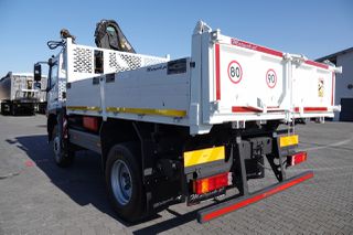 Ανατροπή + Γερανός Mercedes-Benz 2010 ATEGO 16.24 / 4X4 / Ανατρεπόμενο + HDS HIAB 111 BS-2 / Πιλότος / Περιστρεφόμενος / Χειροκί-thumb-18