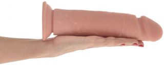 Realistic Vibrator Remote Control Liquid Silicone  USB 24 cm-thumb-2