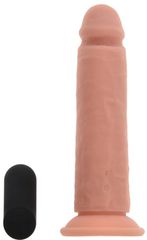 Realistic Vibrator Remote Control Liquid Silicone  USB 24 cm-thumb-1