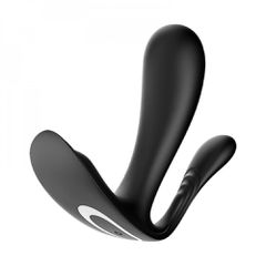 Satisfyer Top Secret Plus Wearable Vibrator Black-thumb-2